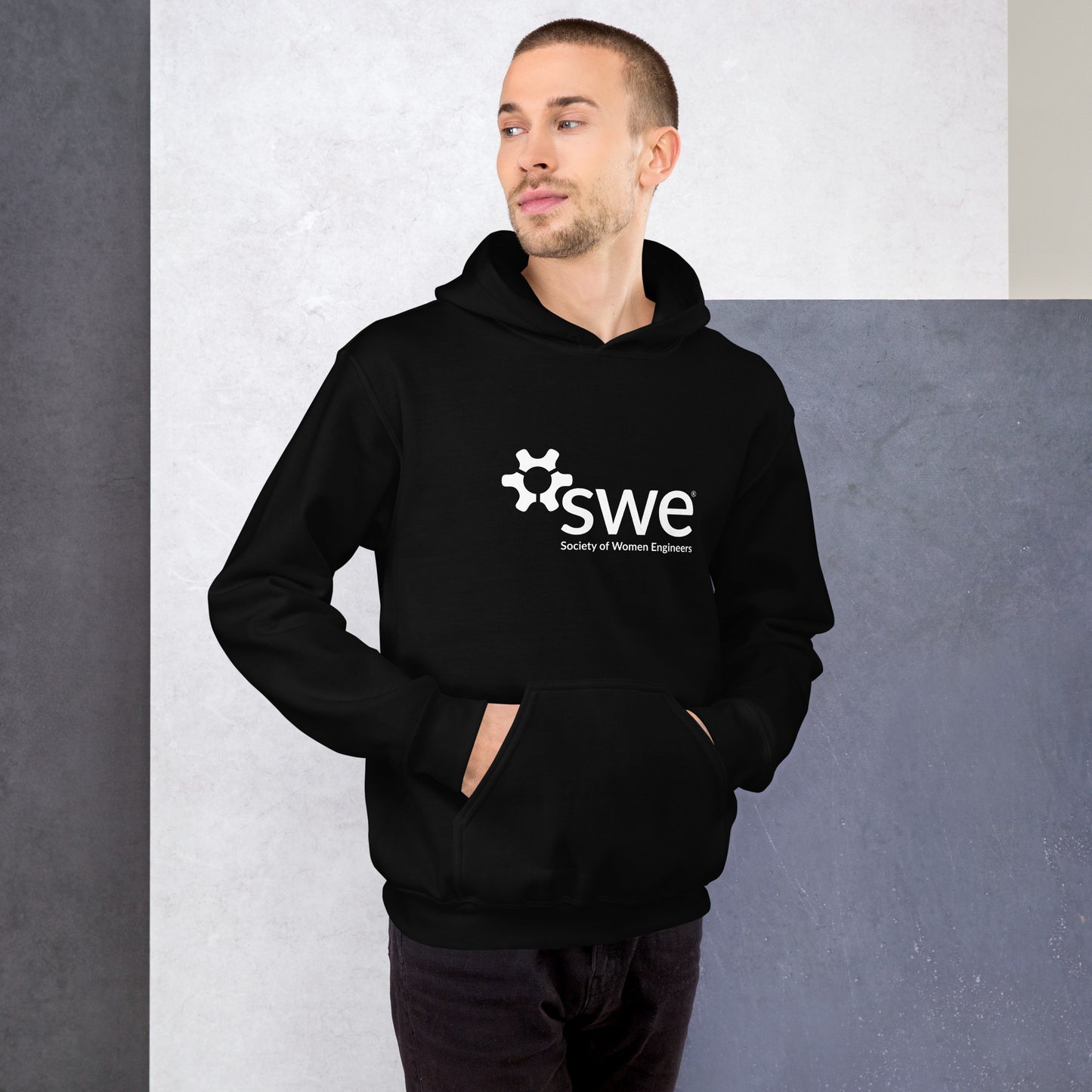SWE Unisex Black Hoodie