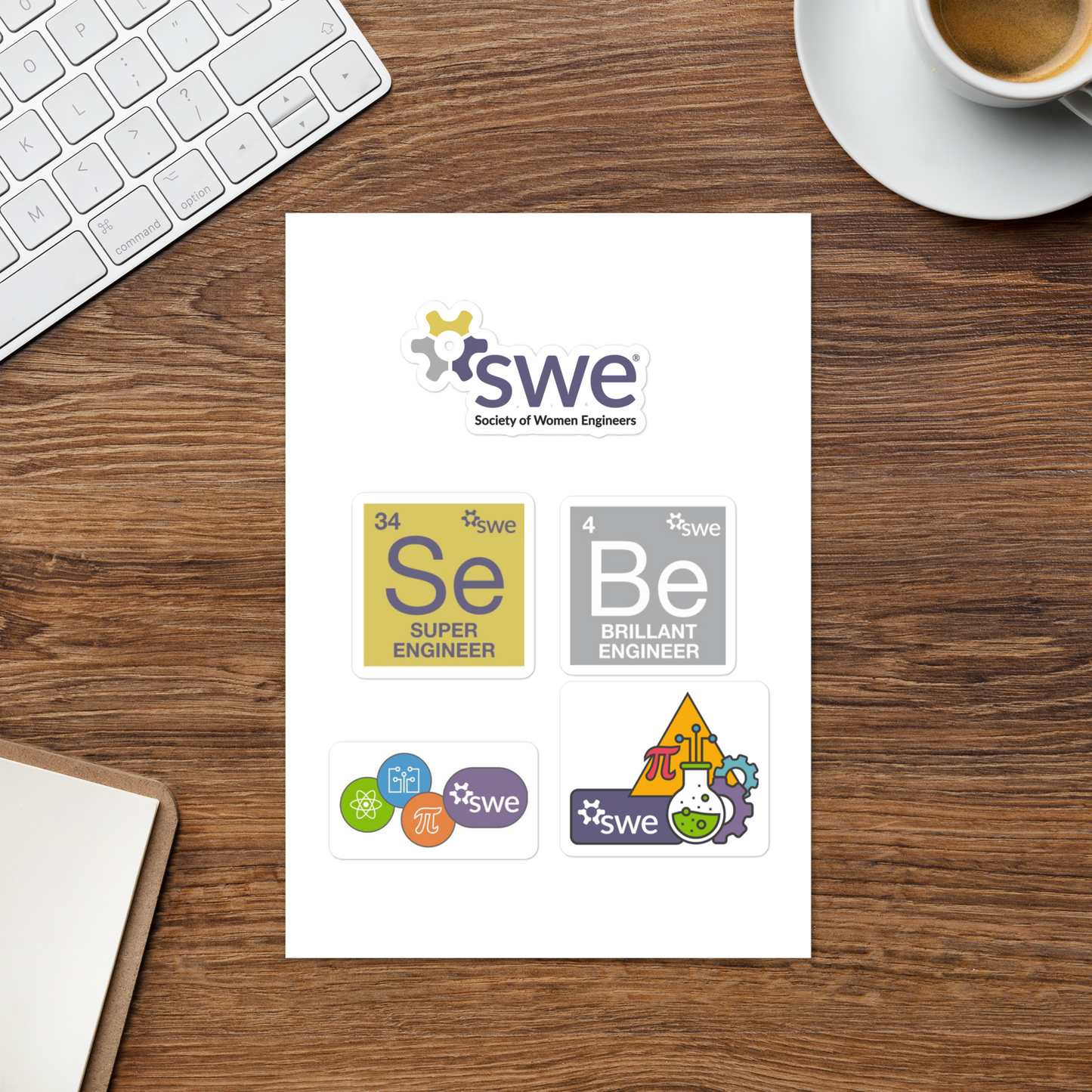 SWE Engineering Sticker sheet